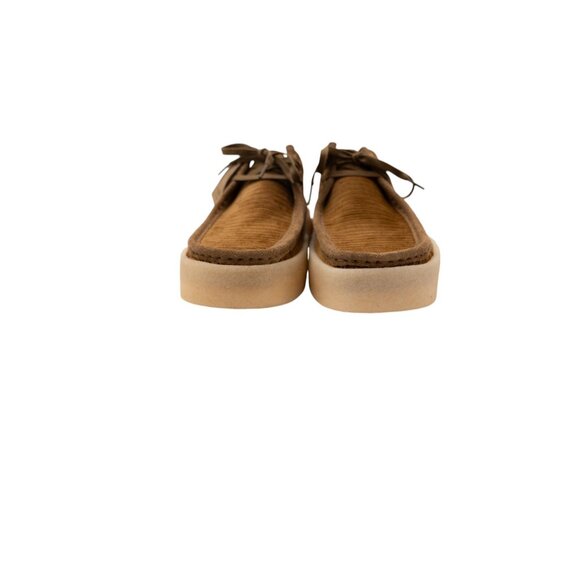 Clarks Tan Corduroy Sneakers - Picture 3 of 12